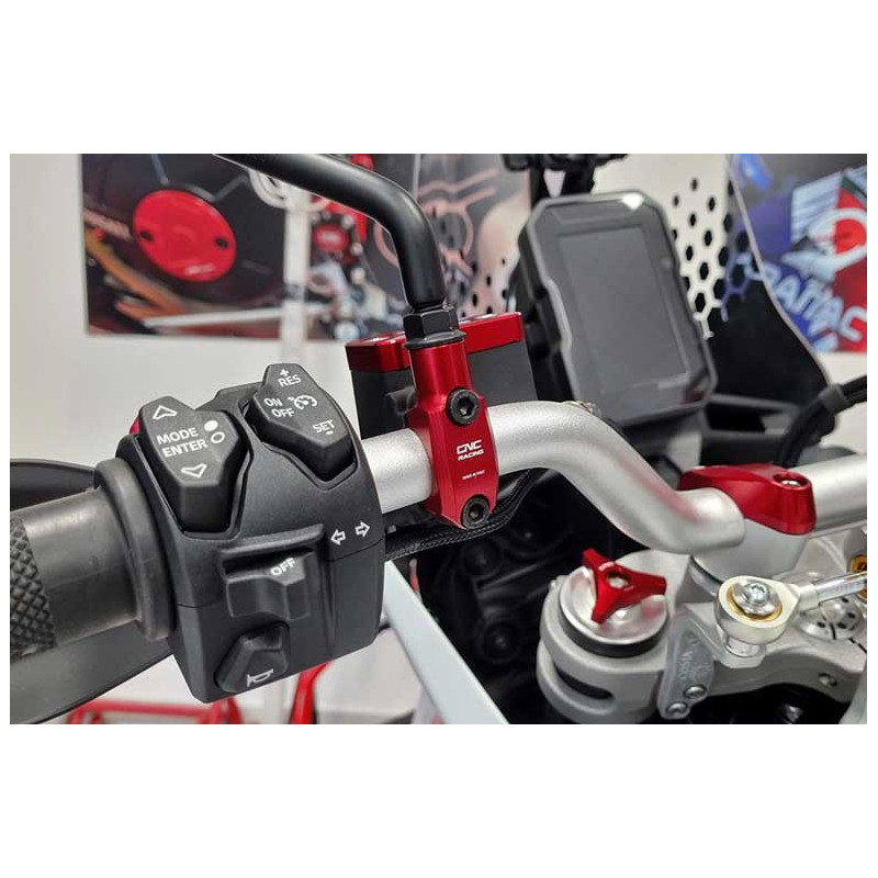 Support de rétroviseur maitre cylindre Brembo filletage droit M10