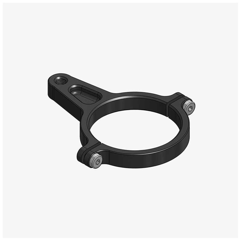 SUPPORT EN ALUMINIUM POUR AMORTISSEUR DE DIRECTION