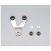 SUPPORT INOX VELONA 60MM DANS L AXE INCLINÉ 10°
