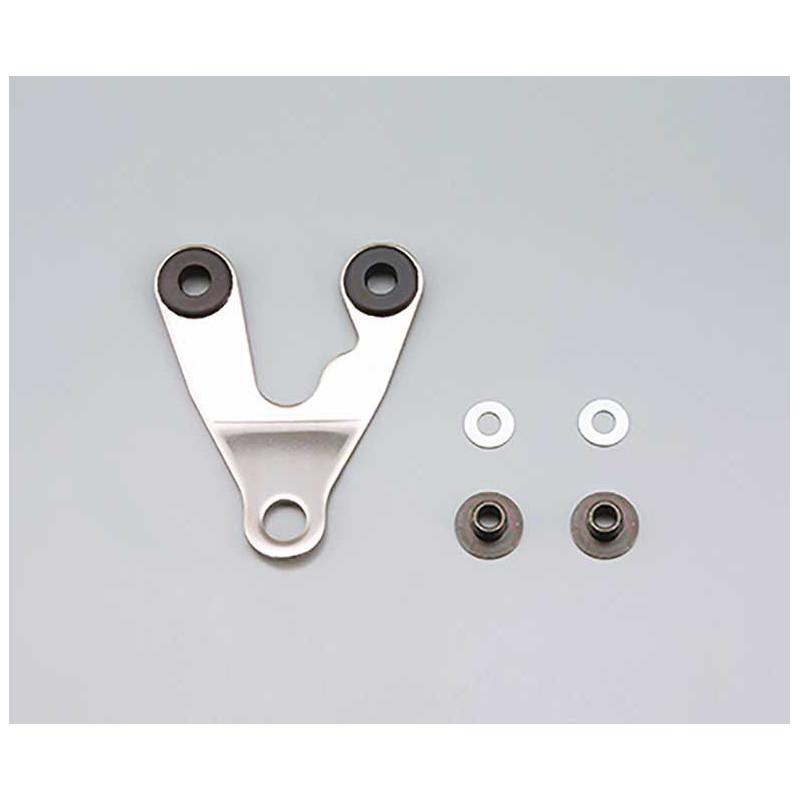 SUPPORT INOX VELONA 60MM DANS L AXE INCLINÉ 10°