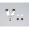 SUPPORT INOX VELONA 60MM DANS L AXE INCLINÉ 10°