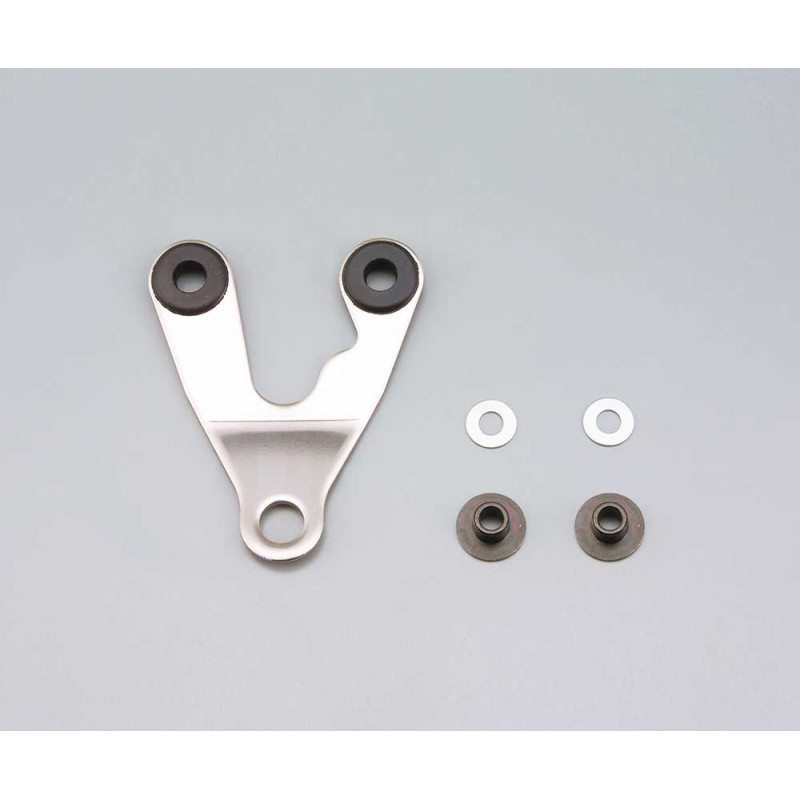 SUPPORT INOX VELONA 60MM DANS L AXE INCLINÉ 10°