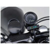 SUPPORT NOIR COMPTEUR DAYTONA 48 MM ET BOITIER ALPHA