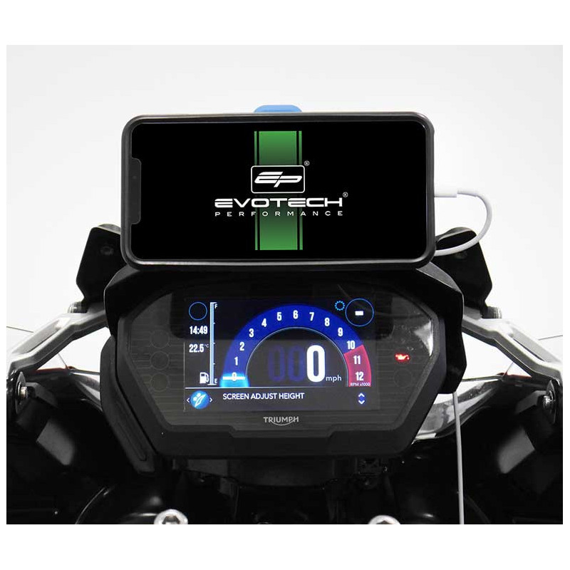 support-quad-lock-evotech-performance-pour-triumph-tiger-1200-2018 SUPPORT QUAD LOCK EVOTECH PERFORMANCE POUR TRIUMPH TIGER 1200 (2018+)