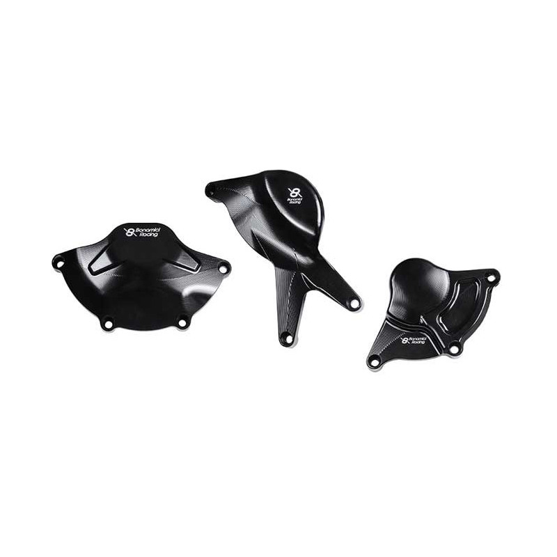 SUZUKI GSXR 1000 KIT PROTECTION CARTER COTE GAUCHE ET DROIT ALU TAILLE MASSE BON