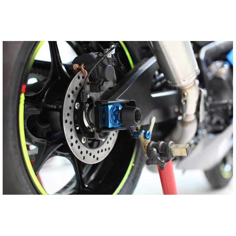 SUZUKI GSXR 1000 ROULETTES DE PROTECTION ROUE ARRIERE EVOTECH  Silencieux afterm