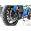 SUZUKI GSXR 1000 ROULETTES DE PROTECTION ROUE AVANT EVOTECH