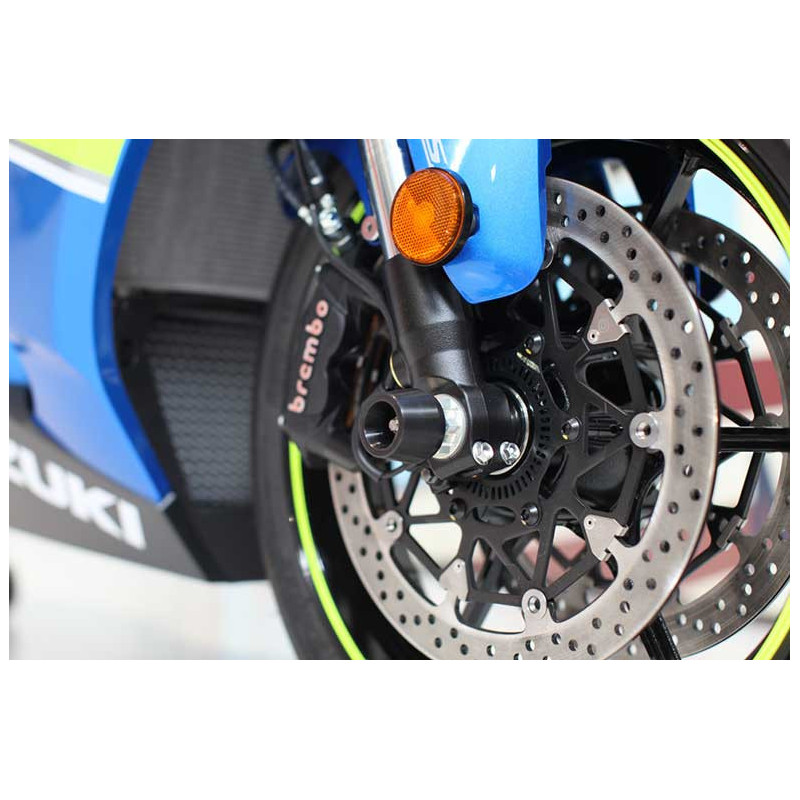 SUZUKI GSXR 1000 ROULETTES DE PROTECTION ROUE AVANT EVOTECH