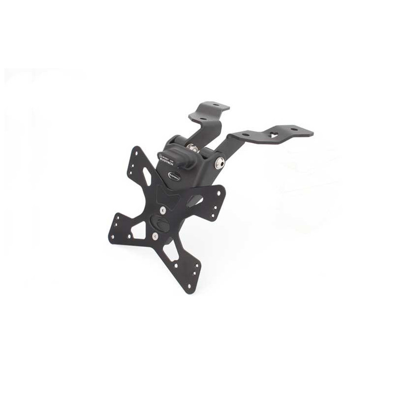 SUZUKI GSXR 600/750 SUPPORT DE PLAQUE REGLABLE SUZUKI GSXR 600/750 SUPPORT DE PLAQUE REGLABLE