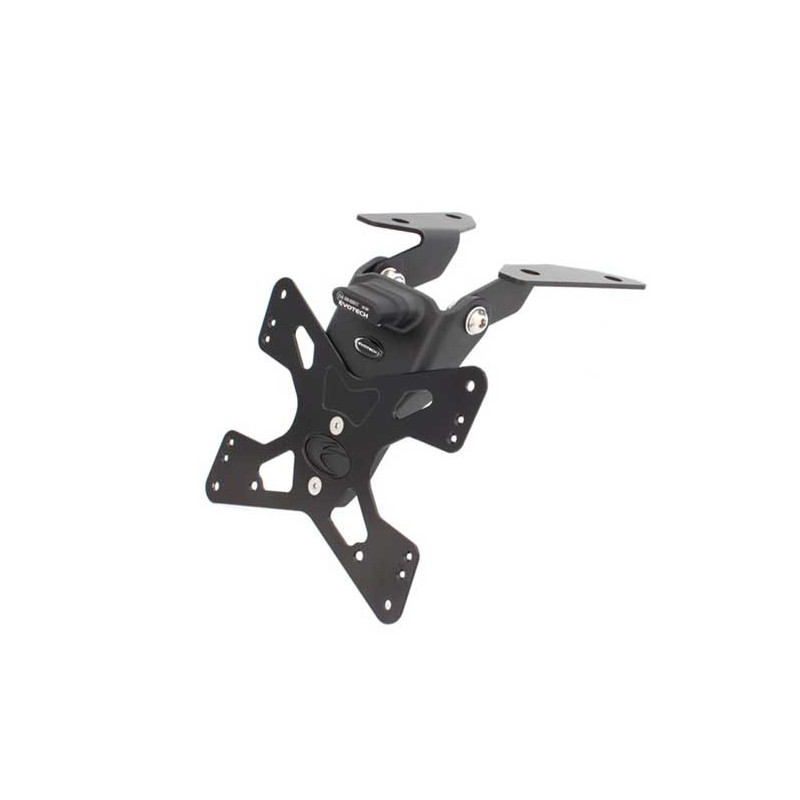 SUZUKI GSXR 600/750 SUPPORT DE PLAQUE REGLABLE SUZUKI GSXR 600/750 SUPPORT DE PLAQUE REGLABLE