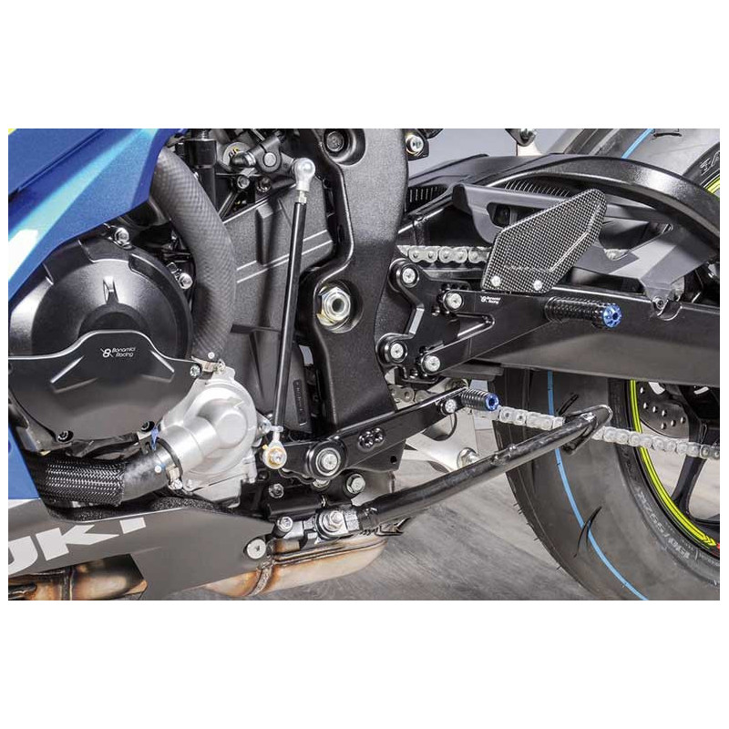 SUZUKI GSXR1000 COMMANDES RECULEES INVERSEES OU NON