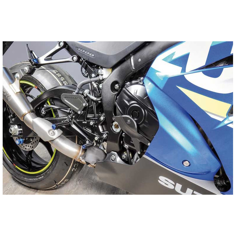 SUZUKI GSXR1000 COMMANDES RECULEES INVERSEES OU NON