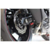 SUZUKI GSXS 750 ROULETTES DE PROTECTION ROUE ARRIERE EVOTECH Silencieux aftermar