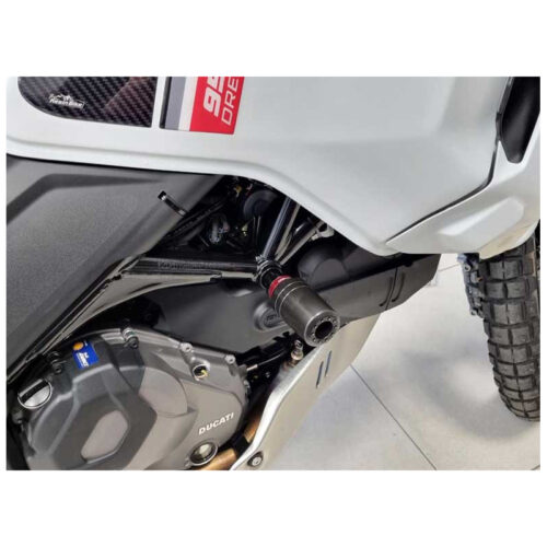 Tampons protection moteur cadre carénage Ducati Hypermotard