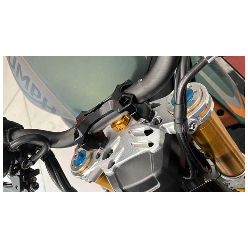 TE DE FOURCHE SUPERIEUR AVEC REHAUSSE TRIUMPH SPEED 1200