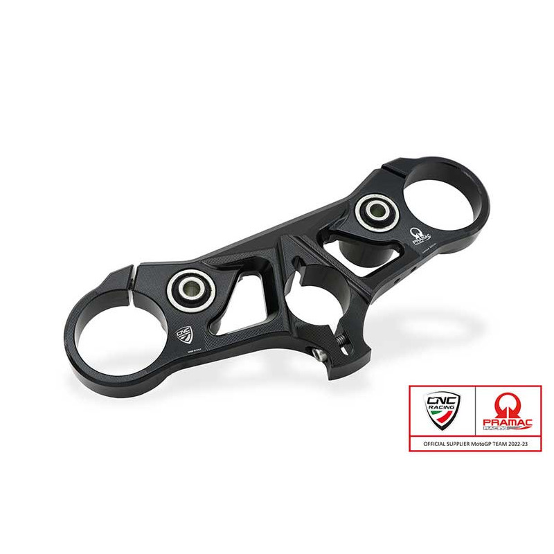 TE DE FOURCHE SUPERIEUR CNC RACING PRAMAC EDITION Ducati Streetfighter V4
