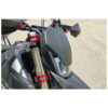 TETE DE FOURCHE CARBONE MAT CNC RACING Ducati Hypermotard 698 Mono