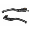 TRIUMPH DAYTONA-SPEED KIT LEVIER FREIN ET EMBRAYAGE REPLIABLE ALU TAILLE MASSE B