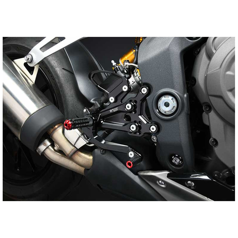 TRIUMPH SPEED TRIPLE 1200 RS COMMANDES RECULEES INVERSEE OU NON