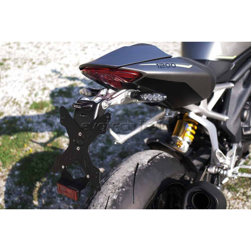 TRIUMPH SPEED TRIPLE 1200 RS SUPPORT DE PLAQUE REGLABLE PREMIUM