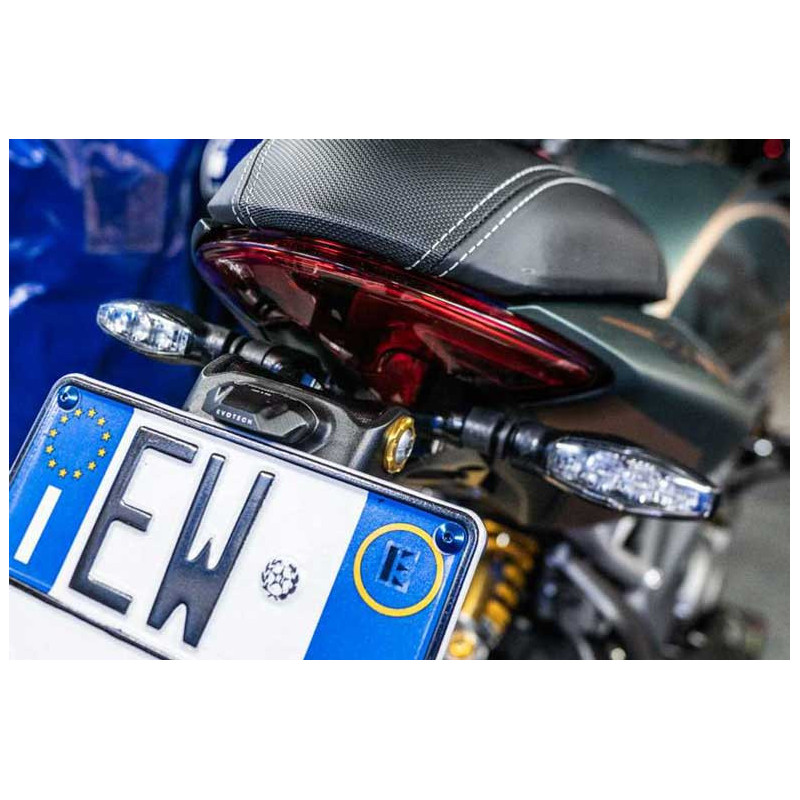TRIUMPH SPEED TRIPLE 1200 RS SUPPORT DE PLAQUE REGLABLE PREMIUM