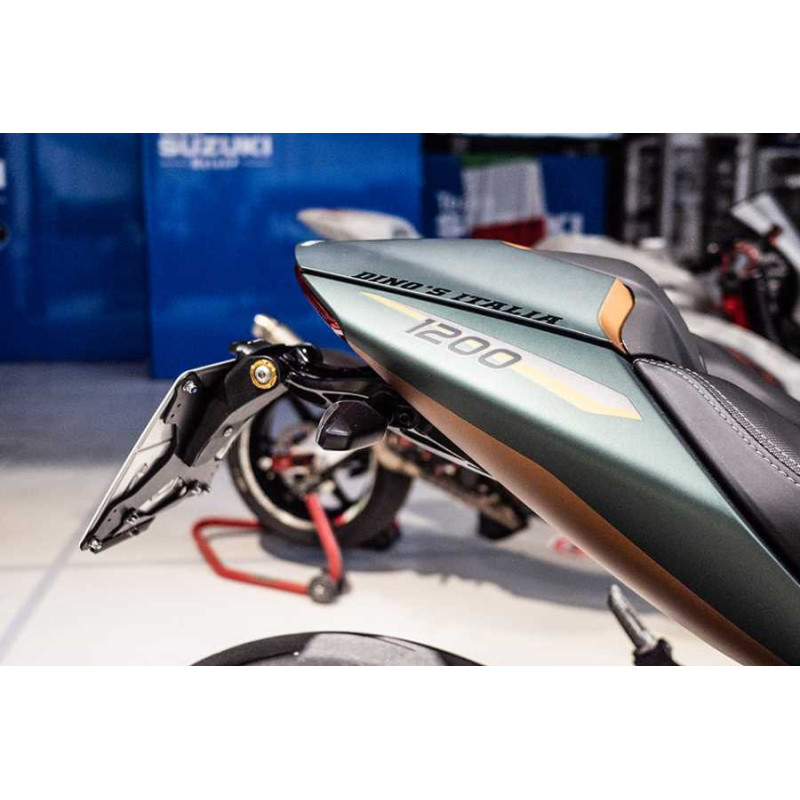 TRIUMPH SPEED TRIPLE 1200 RS SUPPORT DE PLAQUE REGLABLE PREMIUM