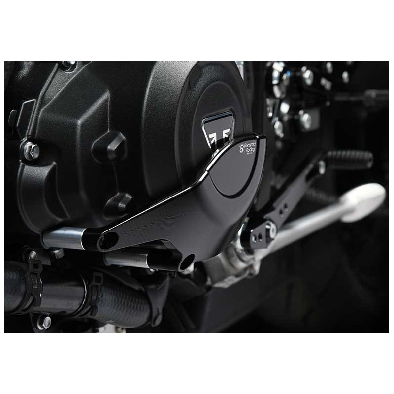 TRIUMPH STREET TRIPLE 765 PROTECTION CARTER COTE GAUCHE ALU TAILLE MASSE BONAMIC