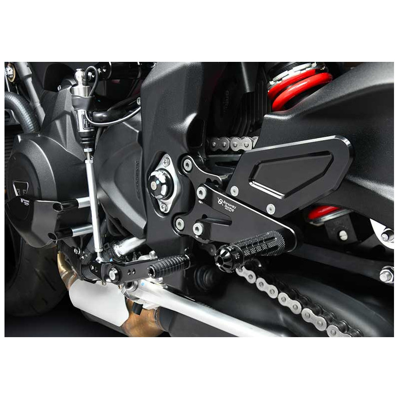 TRIUMPH STREET TRIPLE 765 R/RS/MOTO2 COMMANDES RECULEES INVERSEES OU NON