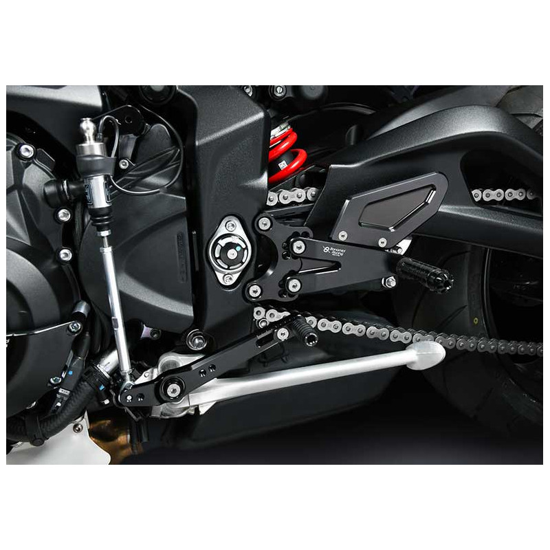 TRIUMPH STREET TRIPLE 765 R/RS/MOTO2 COMMANDES RECULEES INVERSEES OU NON