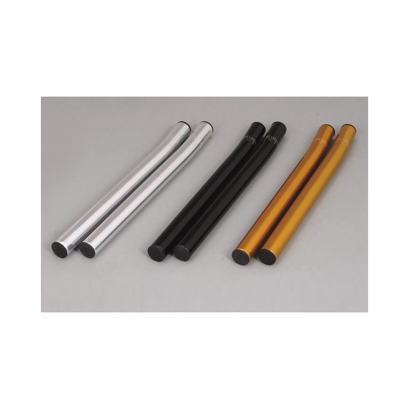 Tubes inclines pour demi guidon. couleur noire