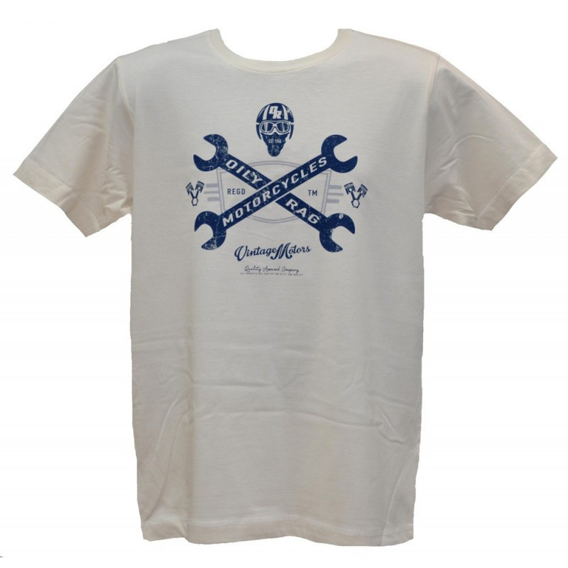 VINTAGE MOTORS OILY RAG TEE SHIRT