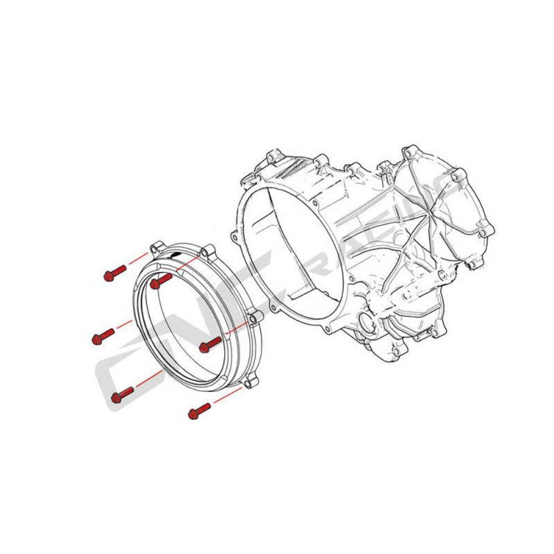 vis-fixation-de-carter-embrayage-titane-cnc-racing VIS FIXATION DE CARTER EMBRAYAGE TITANE CNC RACING