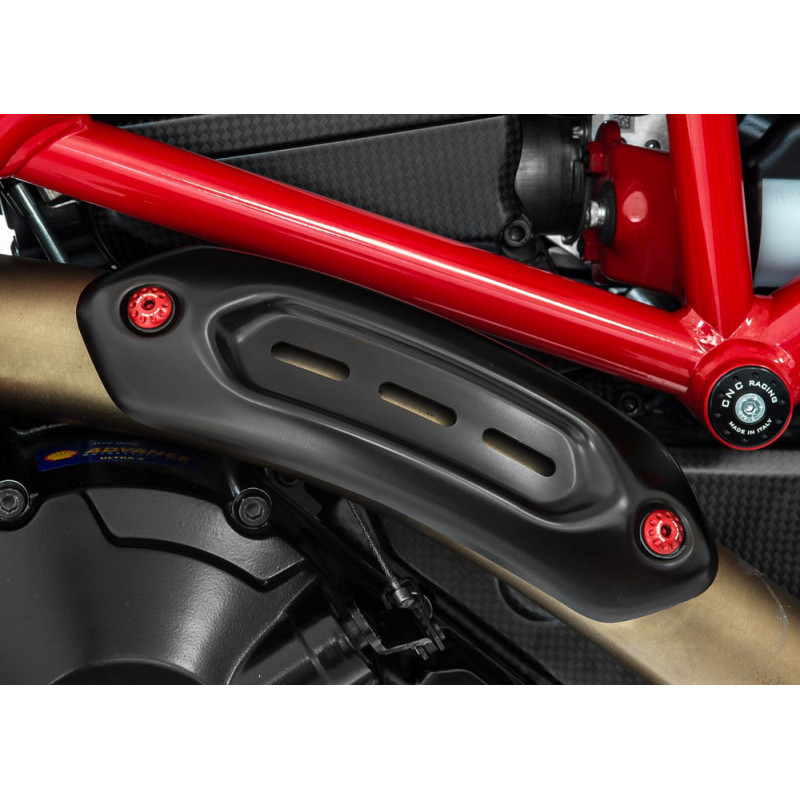 Visserie pare-chaleur et collecteur d'échappement Ducati Hypermotard / Hyperstra