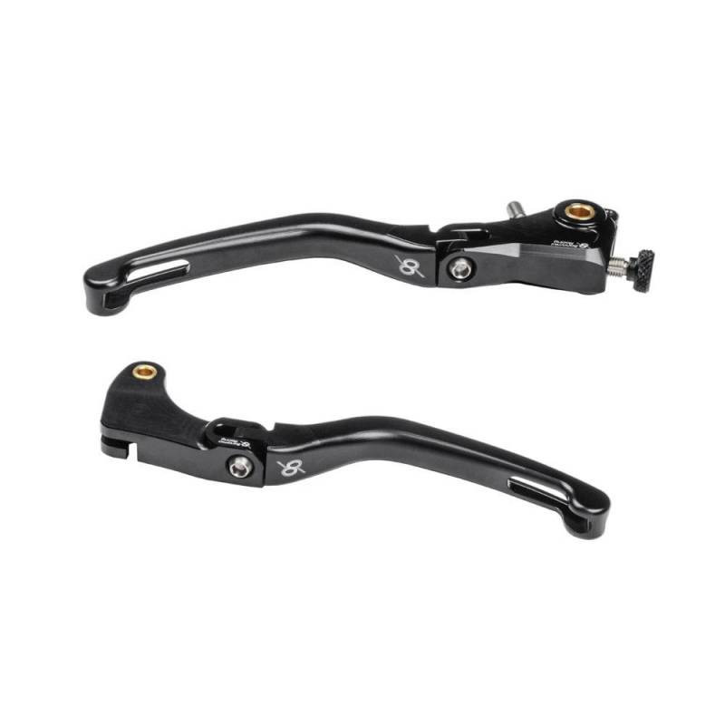 YAMAHA R1-R6 KIT LEVIER FREIN ET EMBRAYAGE REPLIABLE ALU TAILLE MASSE BONAMICI