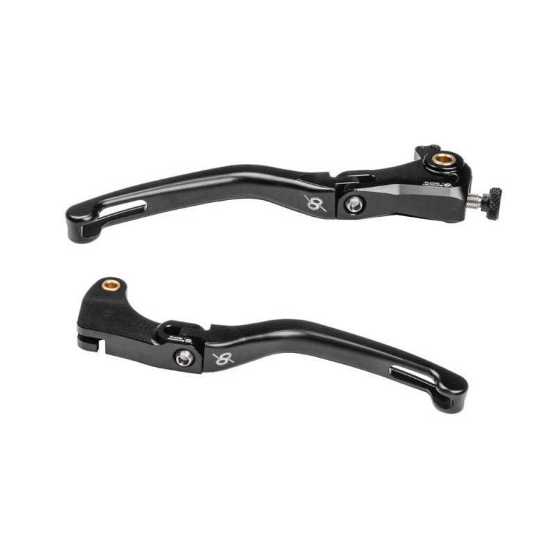 YAMAHA R1-R6 KIT LEVIER FREIN ET EMBRAYAGE REPLIABLE ALU TAILLE MASSE BONAMICI
