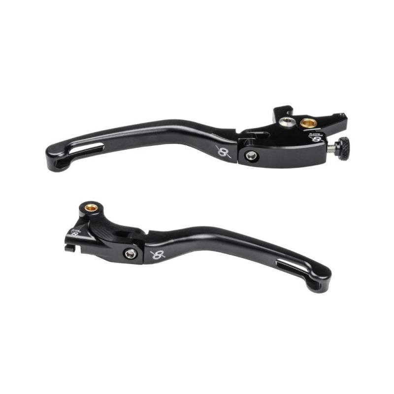 YAMAHA R3 KIT LEVIER FREIN ET EMBRAYAGE REPLIABLE ALU TAILLE MASSE BONAMICI
