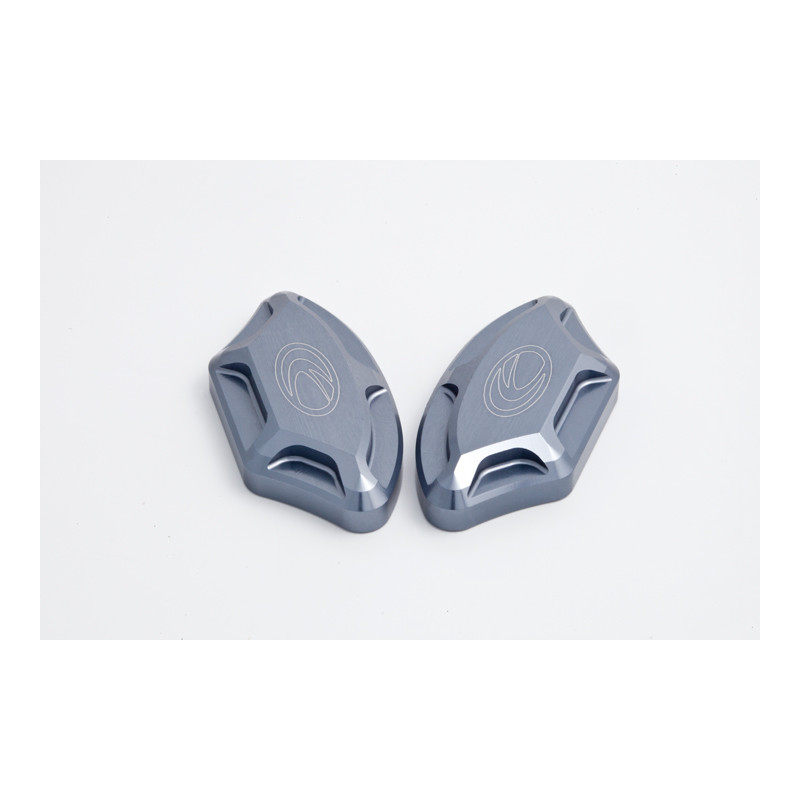 YAMAHA R6 OBTURATEURS DE RETROVISEURS EVOTECH