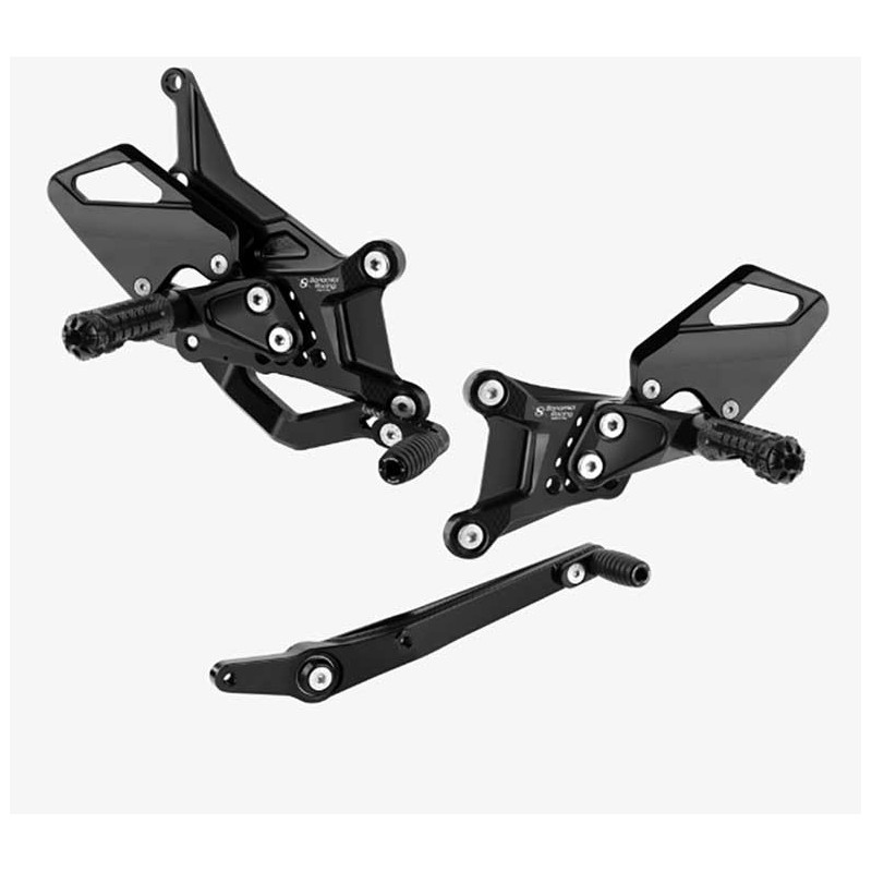 YAMAHA R9 COMMANDES RECULEES INVERSEES OU NON BONAMICI RACING