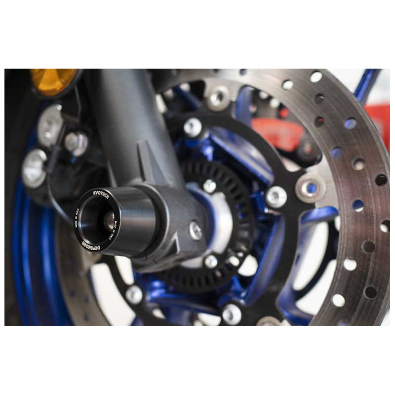 YAMAHA XSR700 ROULETTES DE PROTECTION ROUE AVANT EVOTECH