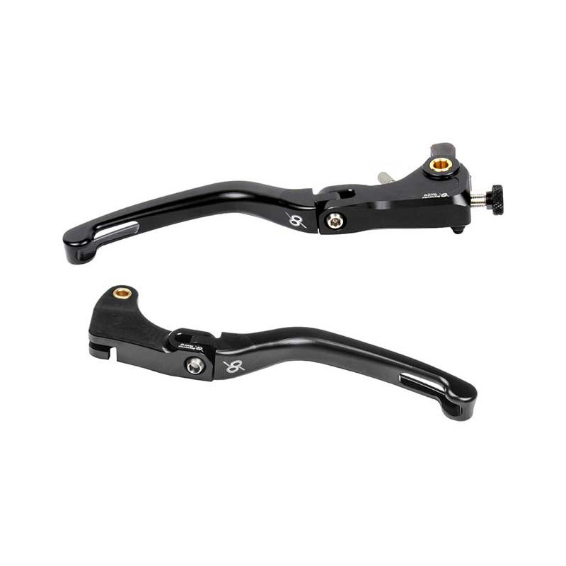YAMAHA YZF R7 KIT LEVIER FREIN ET EMBRAYAGE REPLIABLE ALU TAILLE MASSE BONAMICI