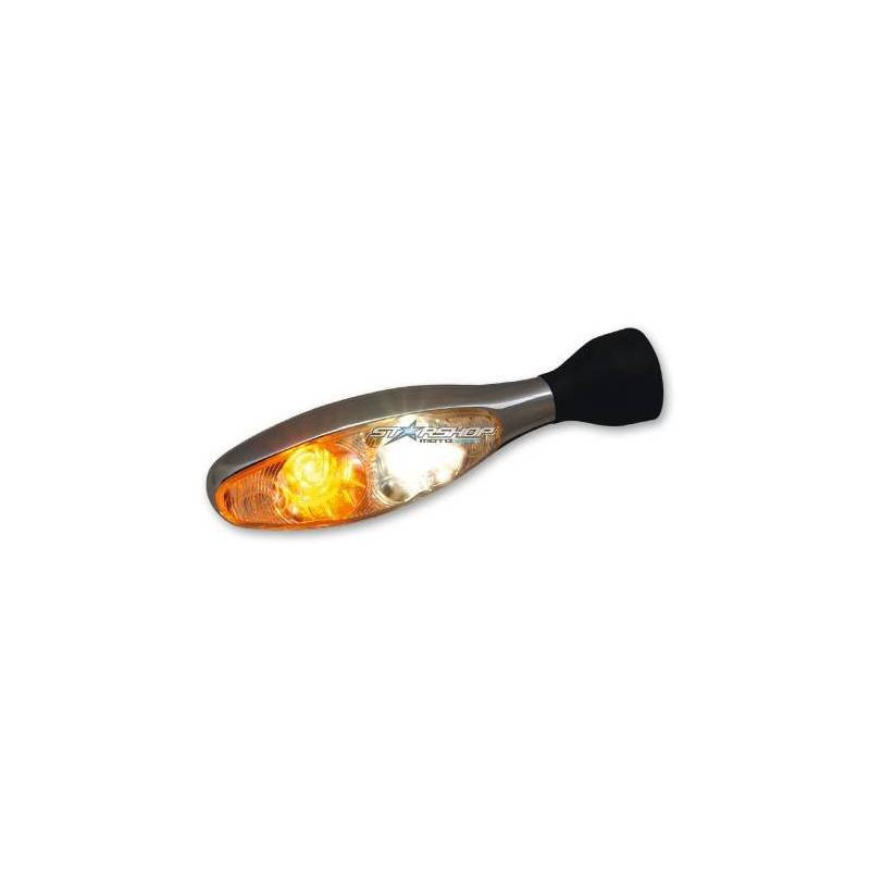 CLIGNOTANT LED 2 EN 1 MICRO 1000 PL CHROME
