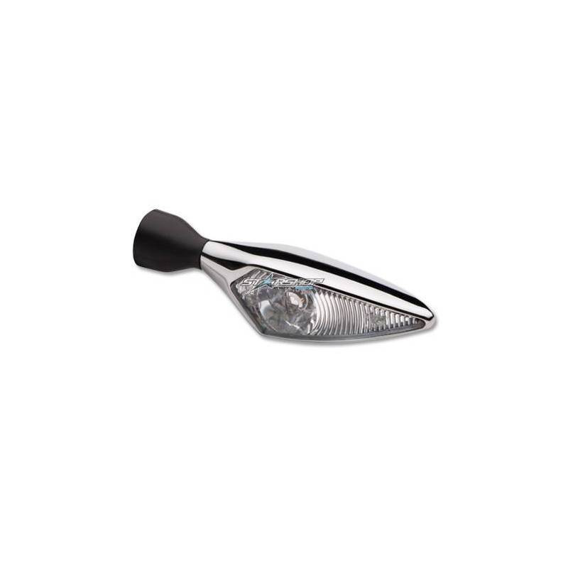 CLIGNOTANT LED MICRO RHOMBUS CHROME UNITE AVG OU ARD