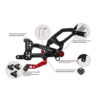 COMMANDES RECULEES REGLABLES CARBONE CNC RACING Ducati per serie Panigale V4
