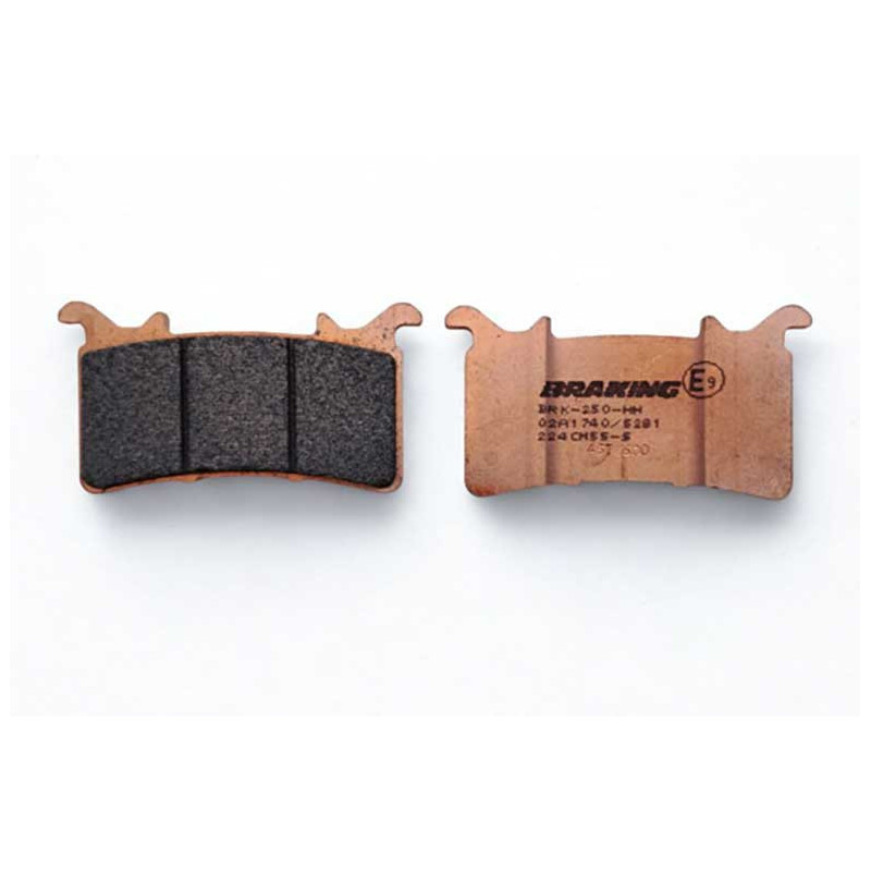 PLAQUETTES DE FREIN FRITTÉS TRAIL/ROUTE CM55 BRAKING PLAQUETTES DE FREIN FRITTÉS TRAIL/ROUTE CM55 BRAKING