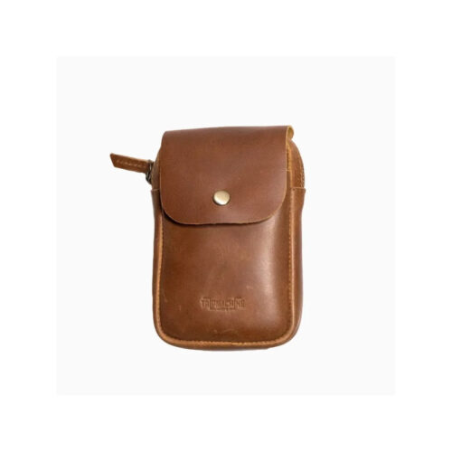 POCHETTE EN CUIR UTILITY 0.5L MOTOGADGET TRIP MACHIN MARRON