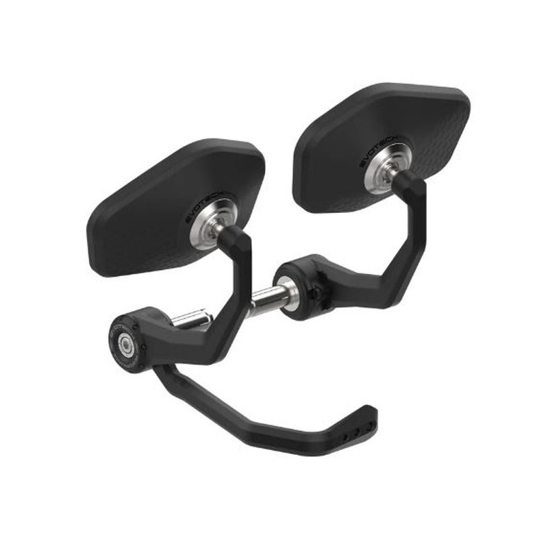RÉTROVISEURS D’EMBOUT DE GUIDON ET PROTECTION DE LEVIER DE FREIN (SPORT) EVOTECH