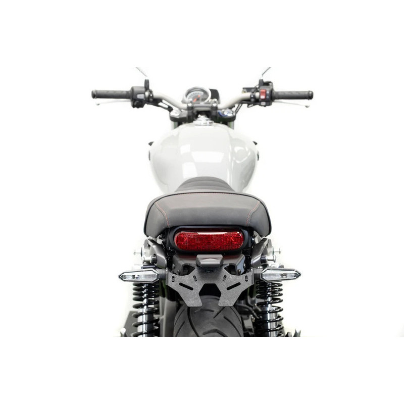 SUPPORT DE PLAQUE EVOTECH – HONDA GB350S (2025+)