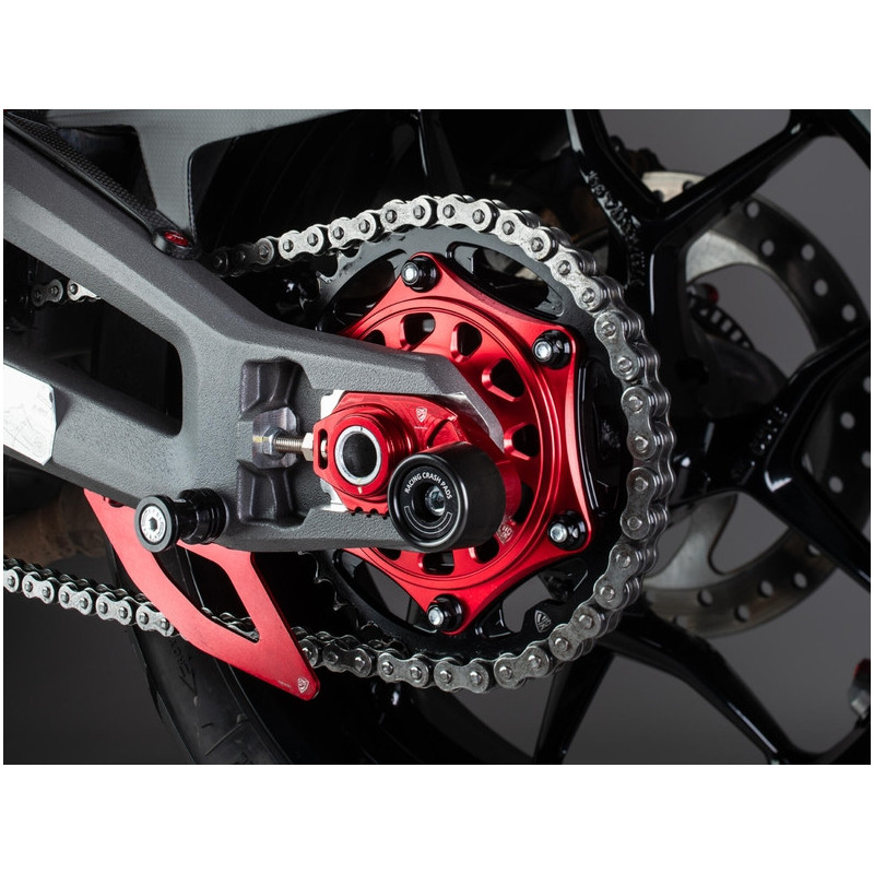 COUVRE FLASQUE DE PORTE COURONNE CNC RACING DUCATI MULTISTRADA V2 2025/*