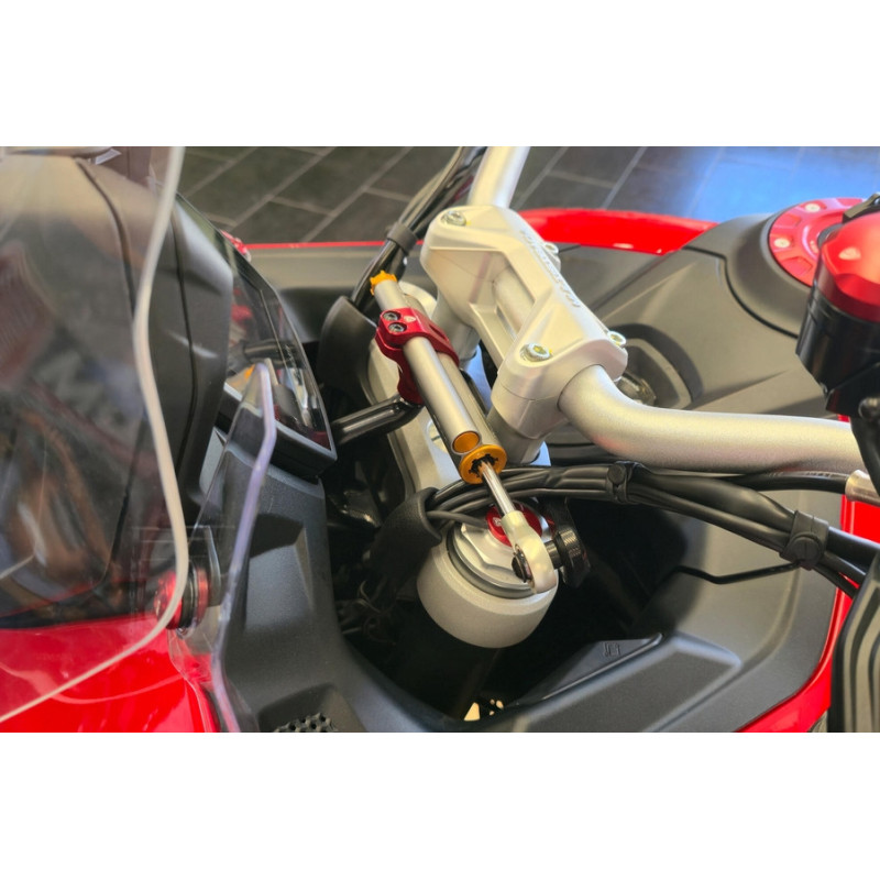 SUPPORT D'AMORTISSEUR DIRECTION OHLINS CNC RACING DUCATI MULTISTRADA V2 2025/*